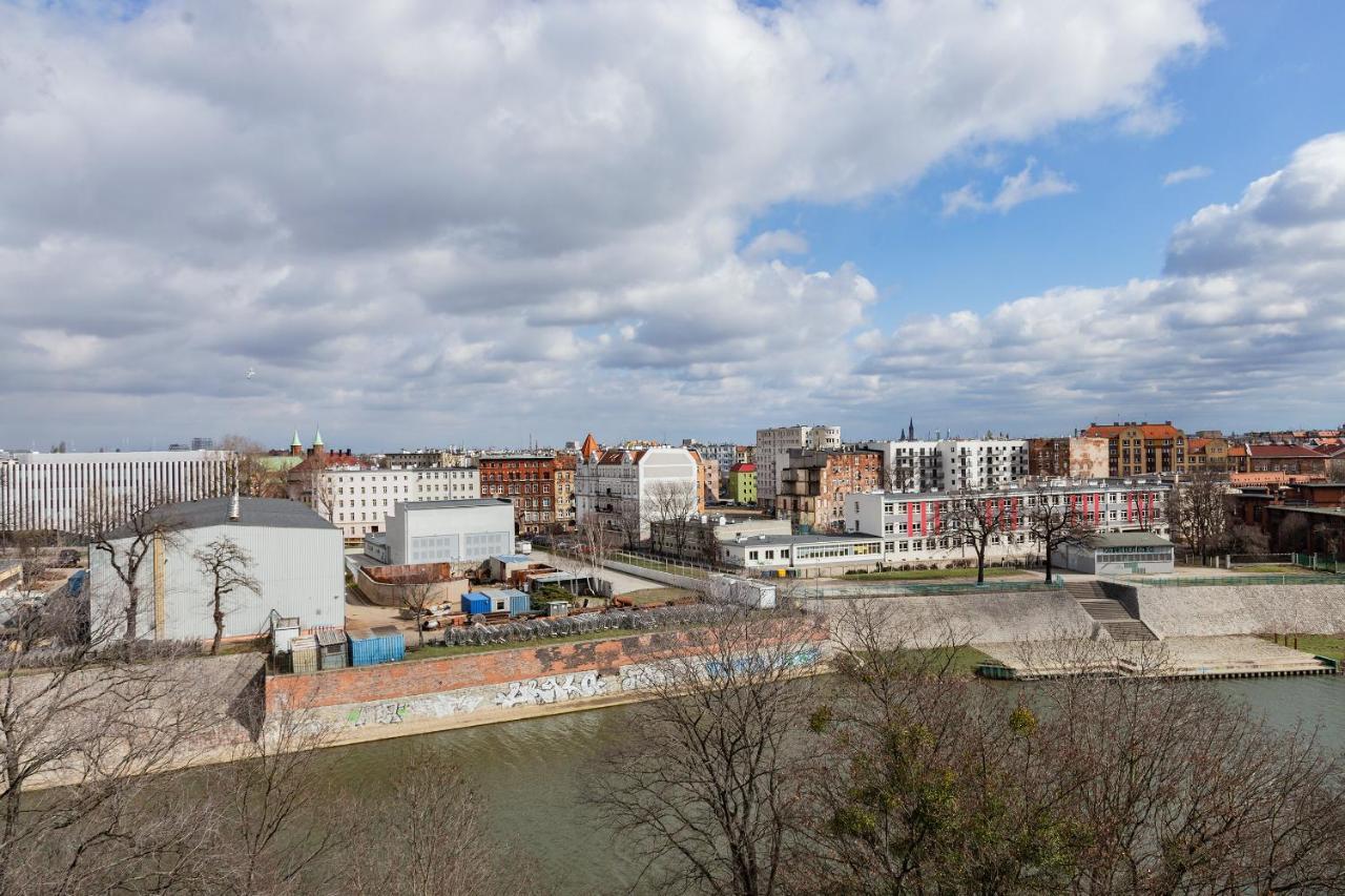 Odra View Apartments IV Breslau Exterior foto
